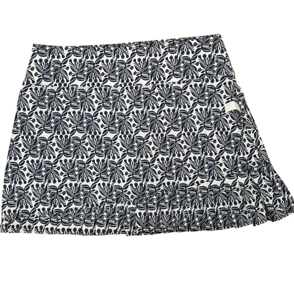 NWT Sigrid Olsen Asymmetrical Pleated Hem Skort - Picture 4 of 5